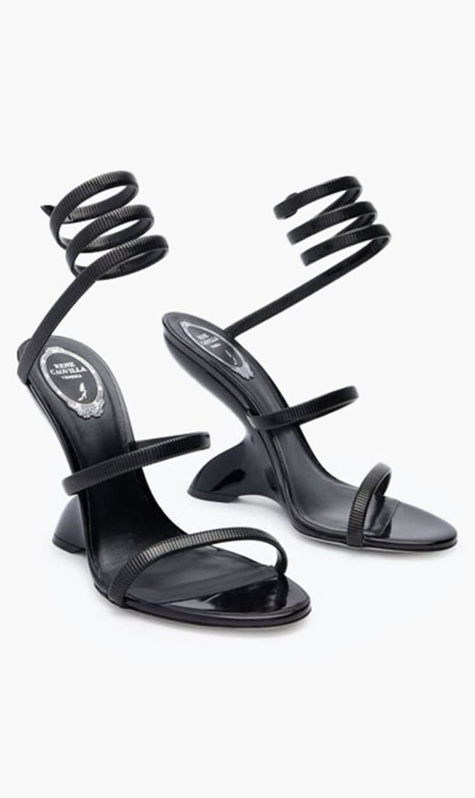 SYMPHONY - BLACK CALFBLACK METAL SNAKE