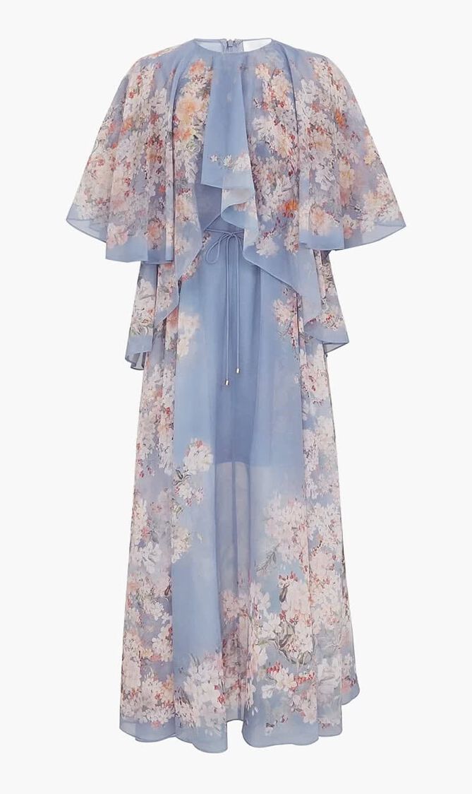 CASCADIAN TIERED MAXI DRESS