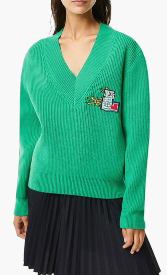 Knitted Logo Sweater