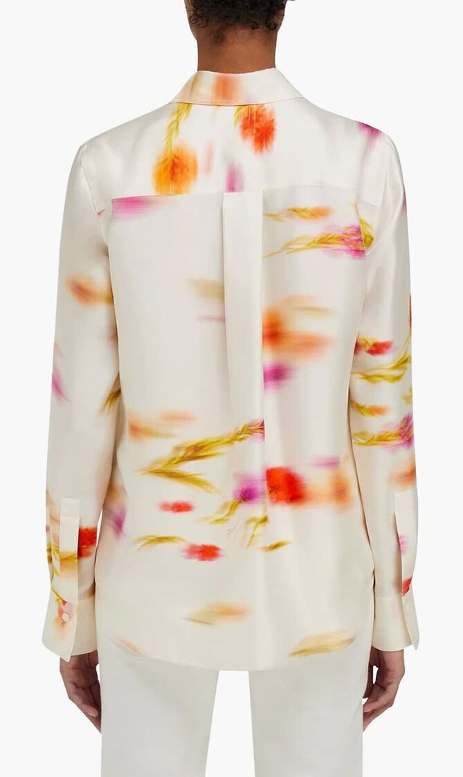 Blossom Print Long Sleeved Shirt