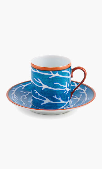 Lagon Coffee Cup & Saucer Blue