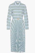 PRINTED TWILL DRESS