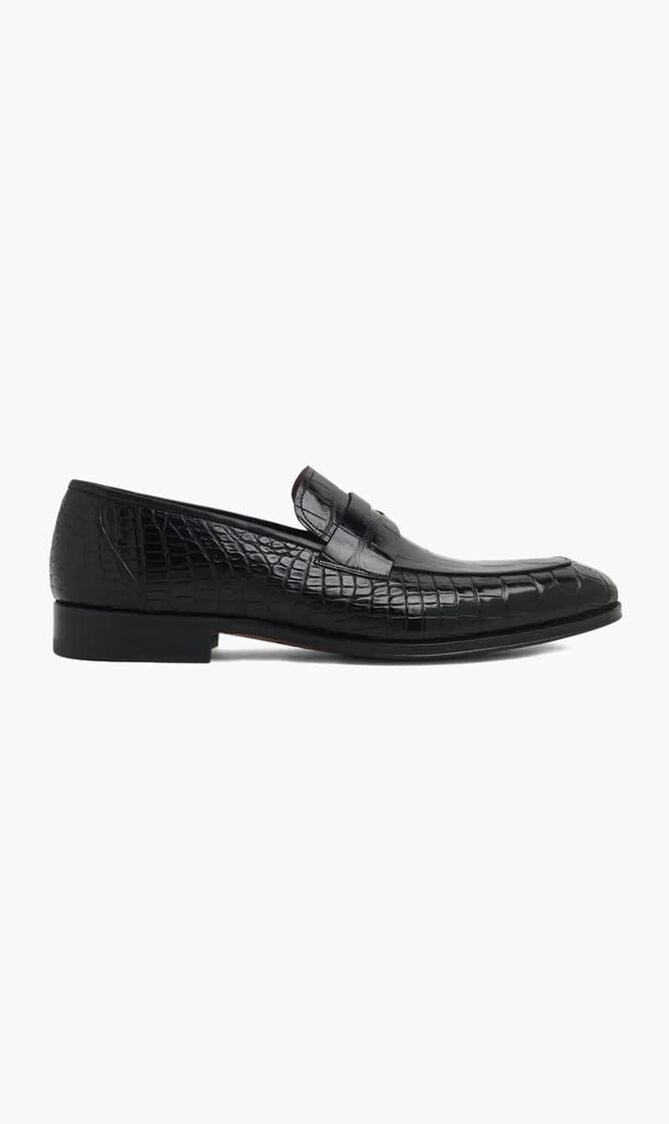 Alligator Leather Loafers