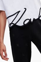 KARL SIGNATURE HEM T SHIRT