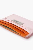 T Card Case in Polished Leather