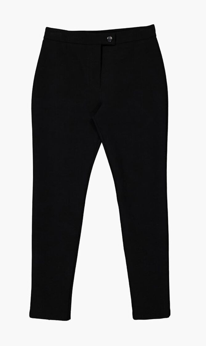 STRETCH WOOL GABARDINE TROUSERS