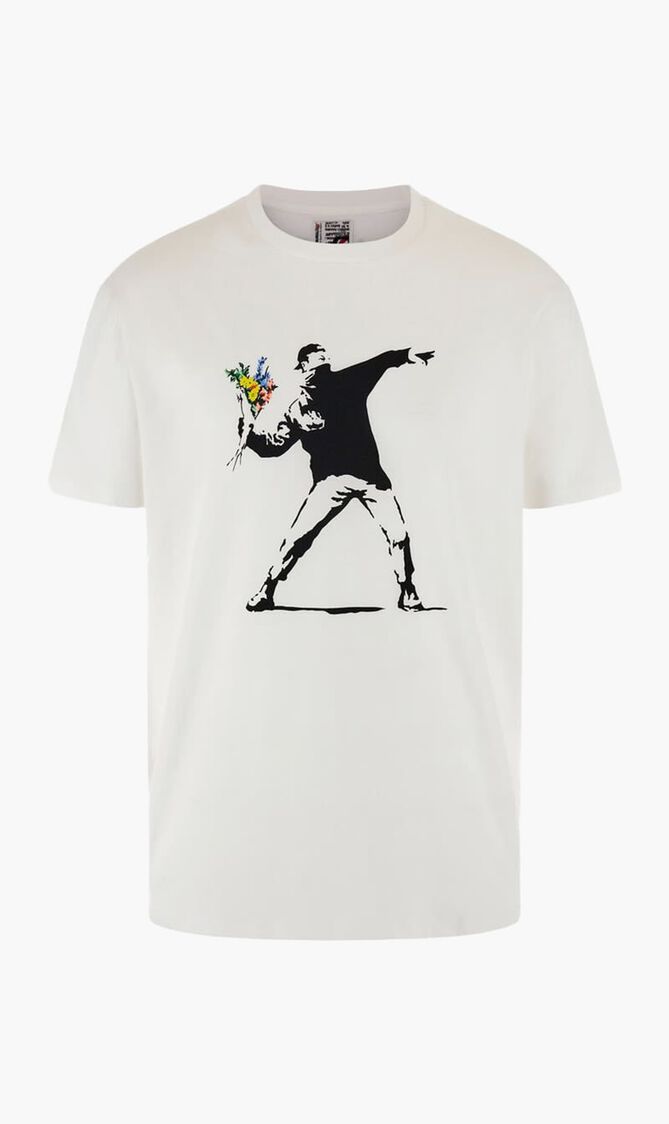 SS BSC FLOWER STENCIL TEE