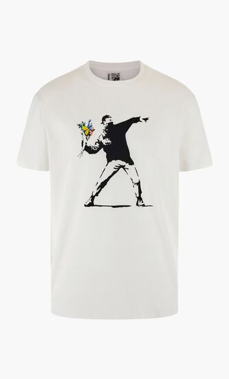 SS BSC FLOWER STENCIL TEE