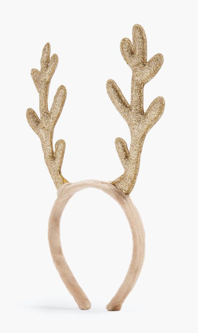 Christmas glitter antlers