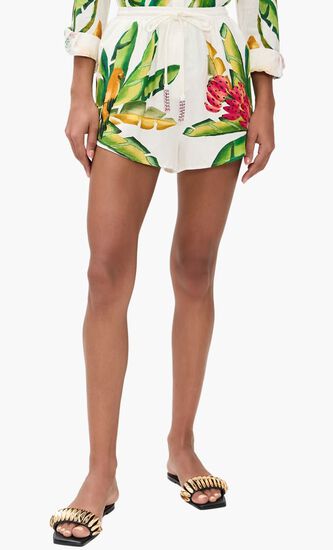 Summer Foliage Mini Shorts