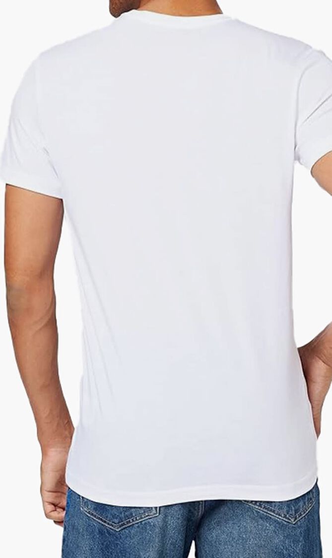 Pack of 2 White Crew Neck T-Shirt