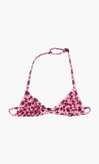 Givly Micro Turtle Triangle Halter Top