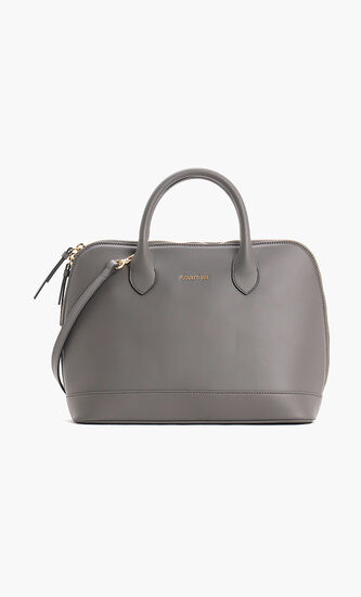 Peony Leather Tote Bag
