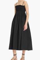 Smocked Cotton Mini Dress