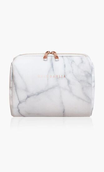SIGNATURE MARBLE MAKEUP POUCH