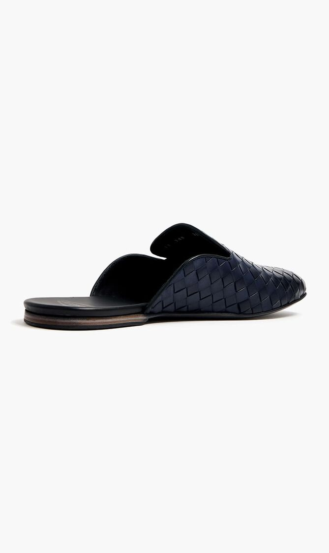 Backless Woven Slippers Backless Woven Slippers