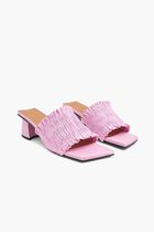 Smock Kitten Heel Mule