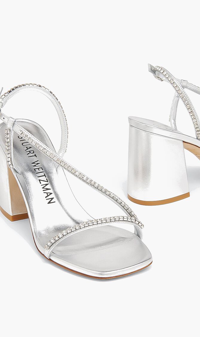 Soiree Crystal 85 Block Sandal
