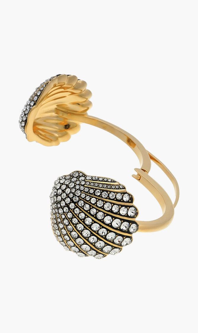 Idyllia Shell Motif Bangle