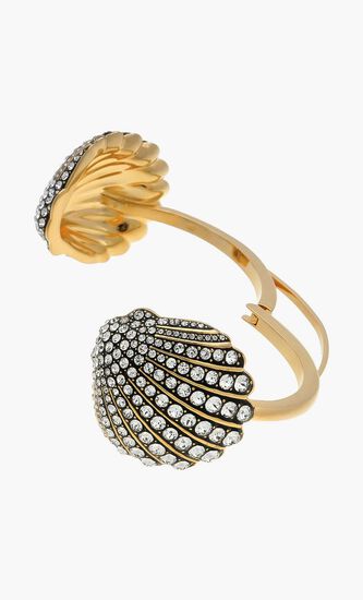 Idyllia Shell Motif Bangle