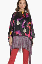 Sapiente Printed Poncho