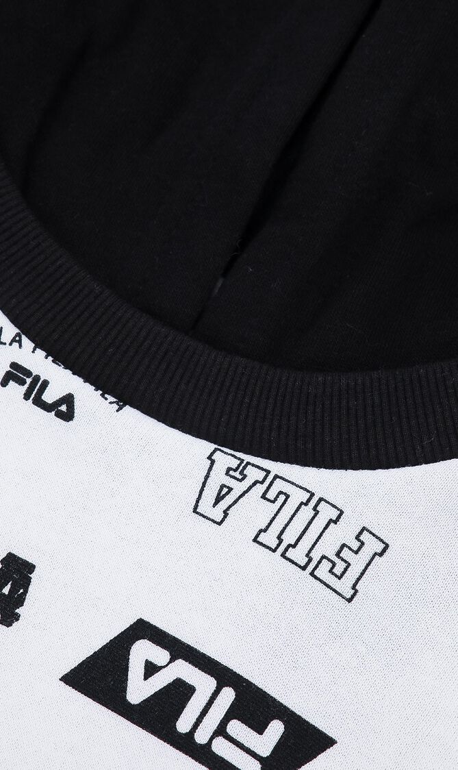 Contrast Hood Sweatshirt