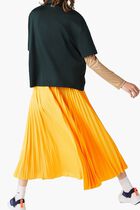 Elasticised Pleated Jersey Skirt