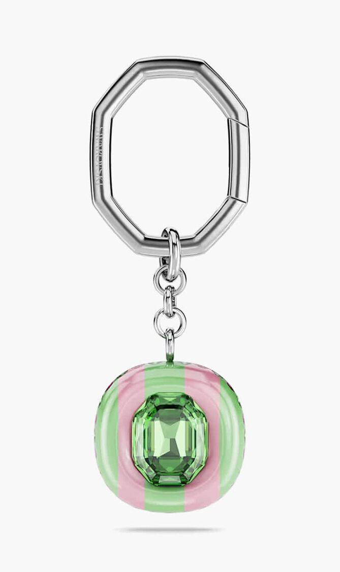 Octagon Cut Key Ring