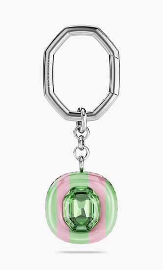 Octagon Cut Key Ring