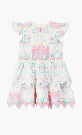 Gracie Embroidered Mini Dress
