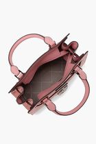 Textured Leather Crossbody Bag