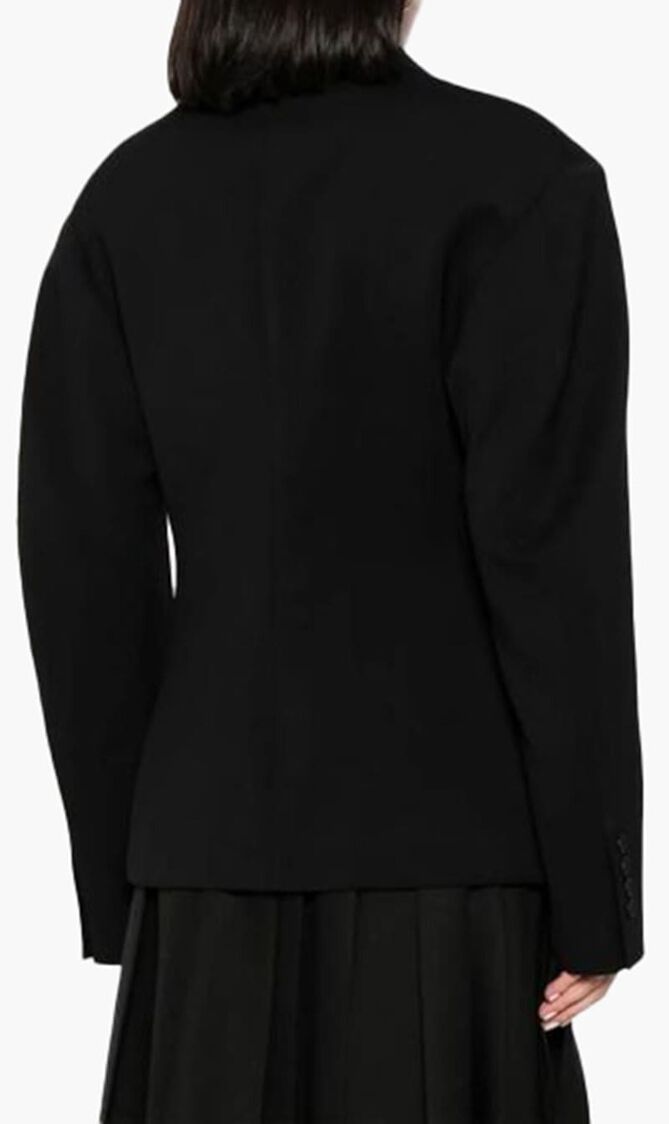 WO BLEND ROUND DB JACKET BLACK BLACK