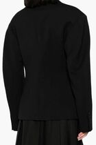 WO BLEND ROUND DB JACKET BLACK BLACK
