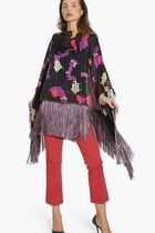 Sapiente Printed Poncho
