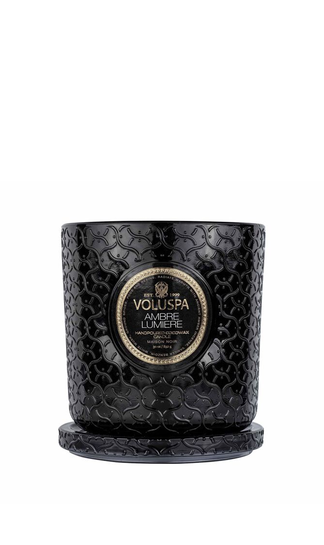 Ambre Lumiere Luxe Candle