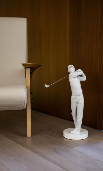 Golf Champion Man Figurine
