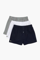Classic Fit Cotton Boxer Shorts Pack of 3