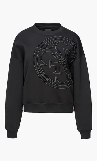 Cn 4G Logo Sweatshir - Eco Sleek Poly Cotton Fleece