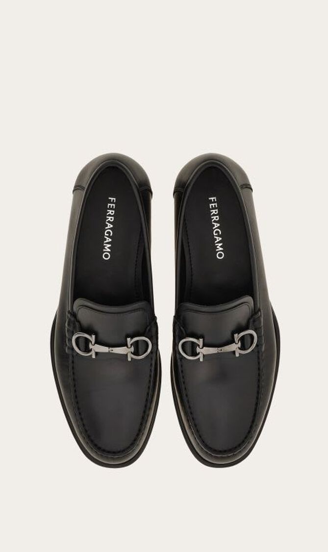 Gancini Buckle Loafers