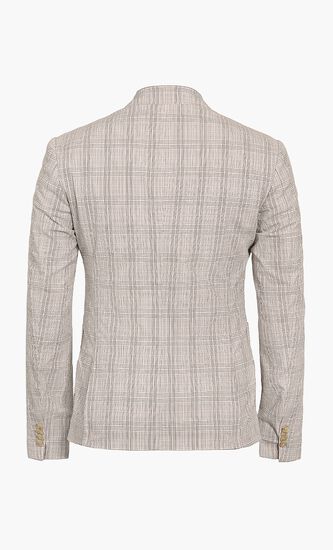 Slim Fit Galles Seer Sucker Jacket