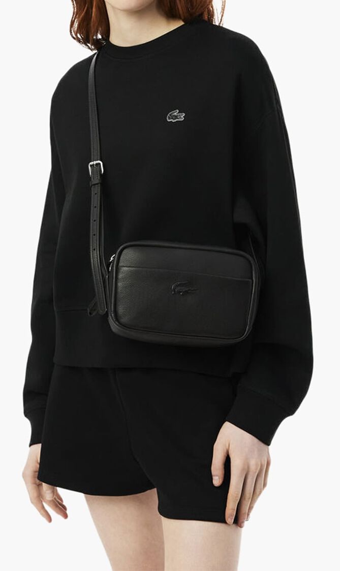 City Court Grain Leather Shoulder Bag