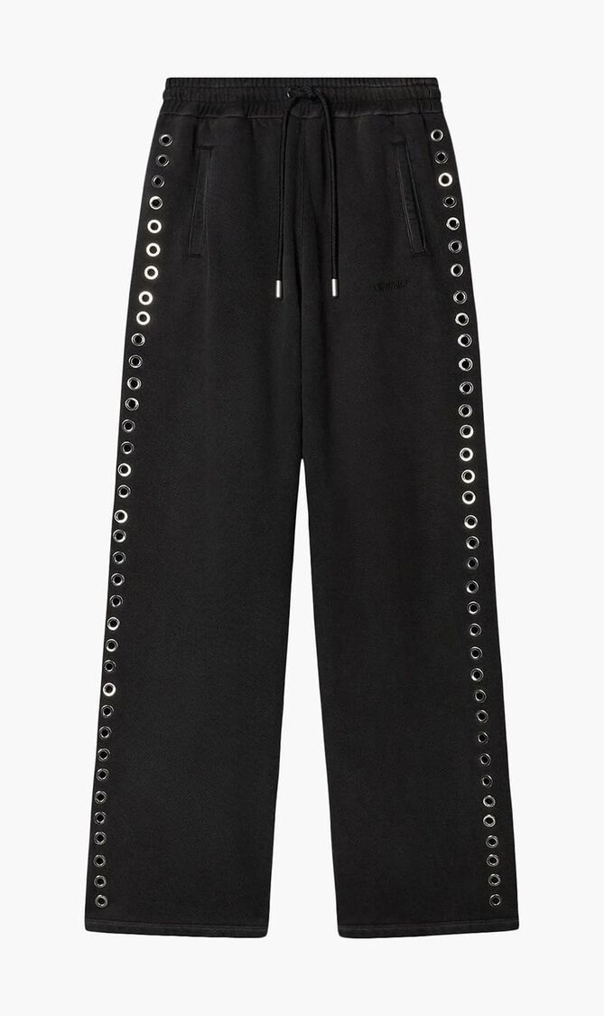 Eyelet Detailed Track Pants