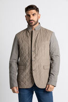 Quilted Cord Blazer