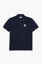 SHORT SLEEVED RIBBED COLLAR SHIRT