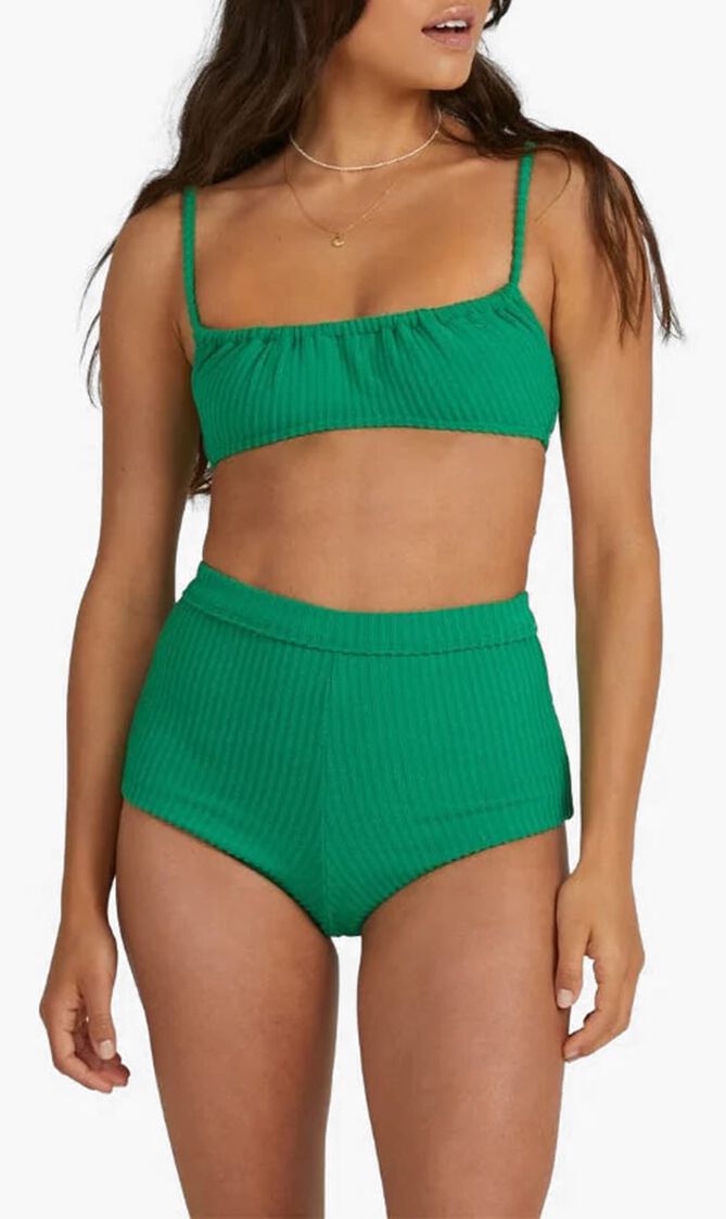 Terry Rib Mila Bikini Top