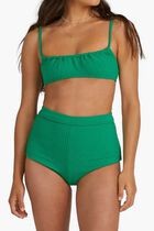 Terry Rib Mila Bikini Top