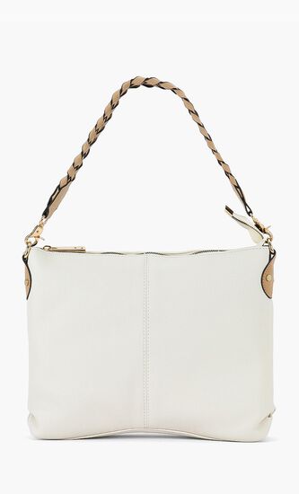 Woven Strap Shoulder Bag