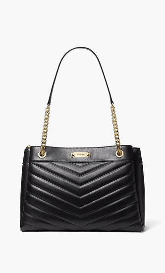 Whitney Quilted Leather Tote Bag