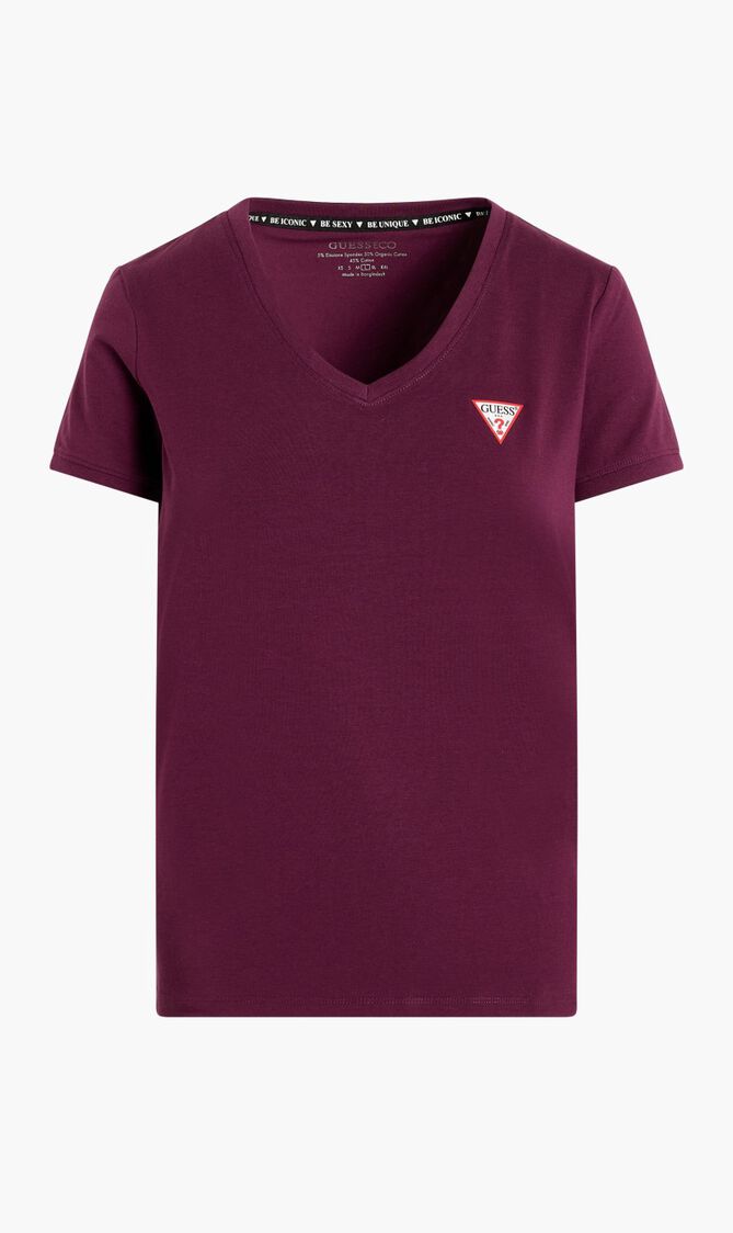V Neck Mini Triangle T-shirt