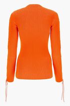 VANISE LACE UP CREWNECK CORAL RED NO COL